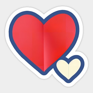 A Parent's Heart: A Touching Artwork Sticker